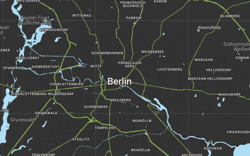 Map of Berlin