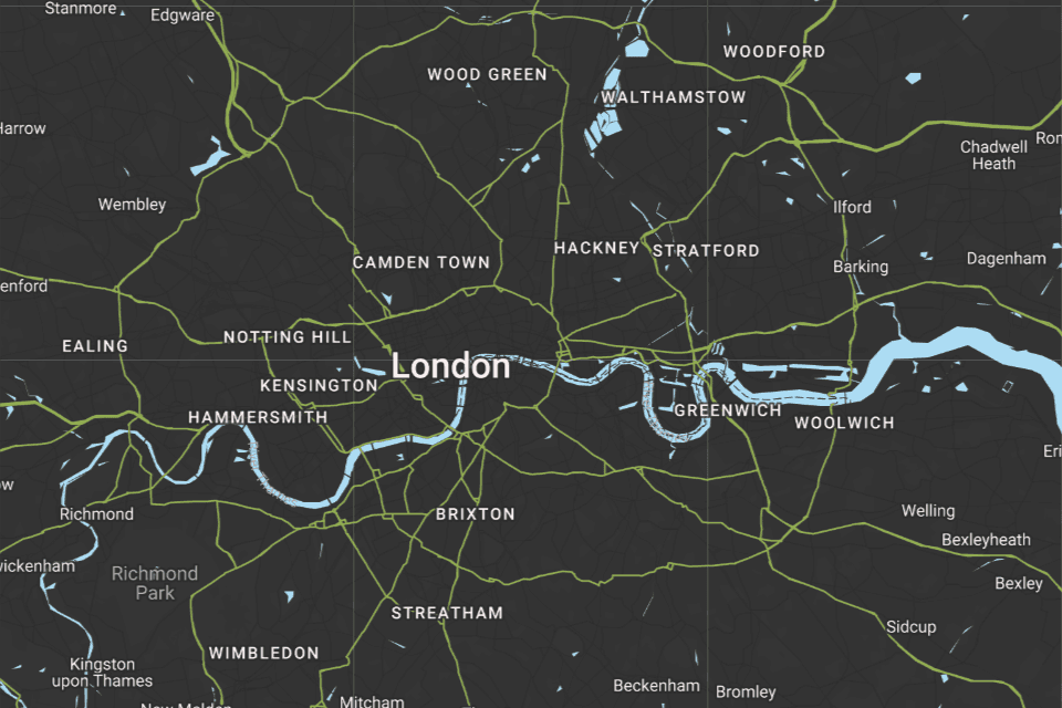 Map of London